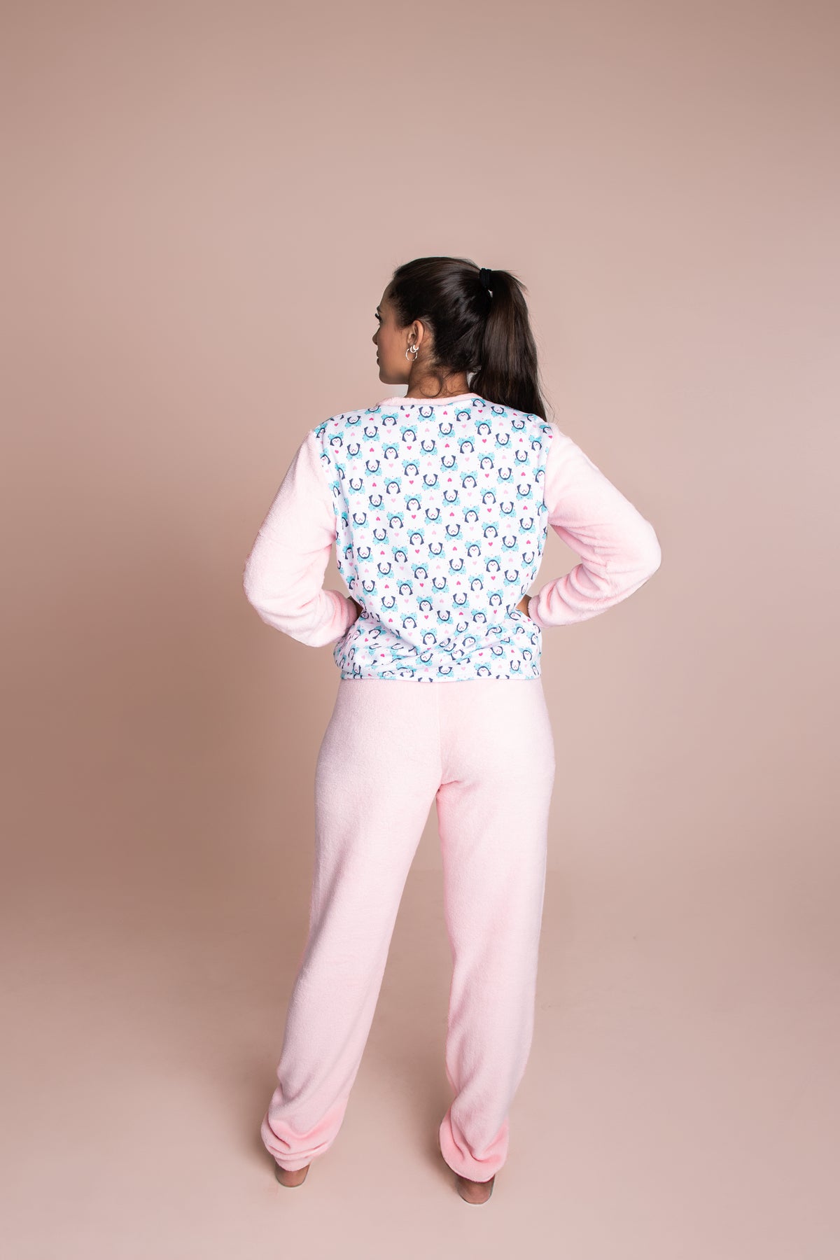 Pijama Pinguim Moletinho-Soft
