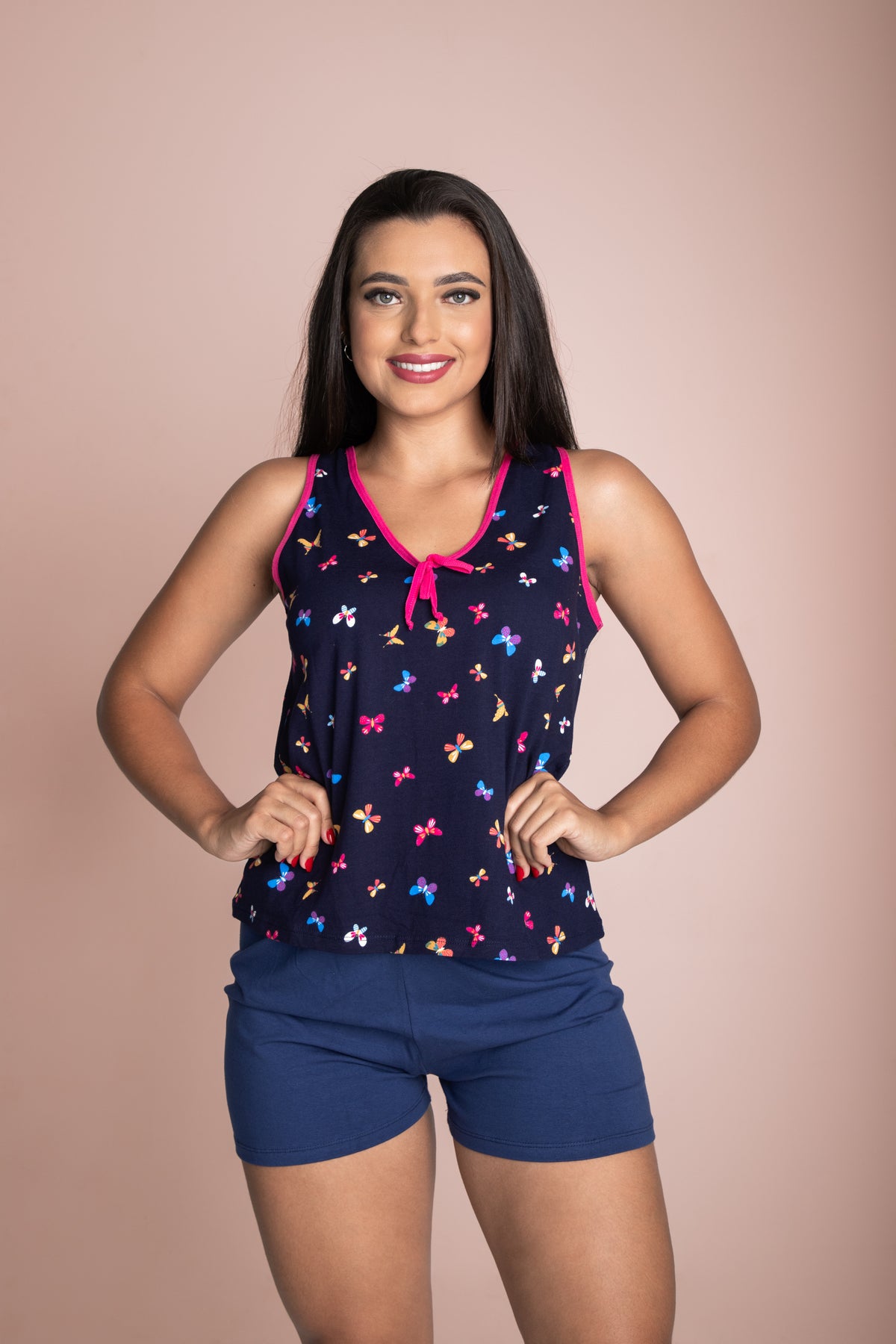Pijama Short e Regata