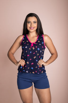 Pijama Short e Regata