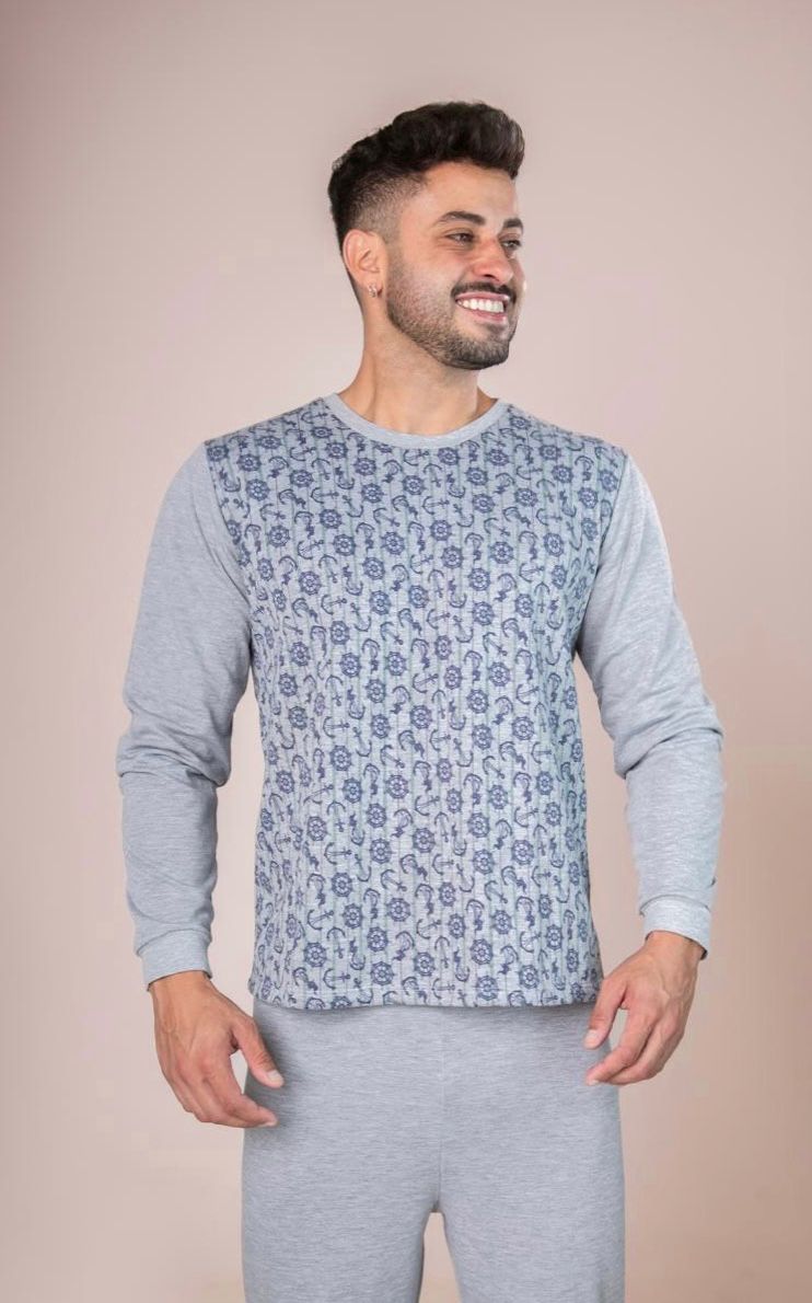 Pijama Masculino Moletinho Flanelado