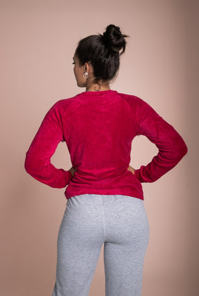Pijama Plush- Moletinho Raglan